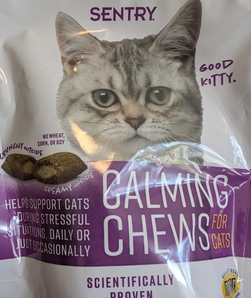 Calming chews bag